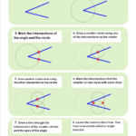 Bisecting Angles Worksheet Grade 7