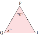 Finding Angles In Isosceles Triangles Worksheet