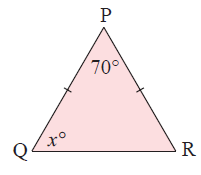Finding Angles In Isosceles Triangles Worksheet