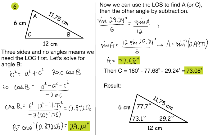 Non right Triangle Trig 2022