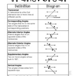 Prove Lines Are Parallel Worksheets