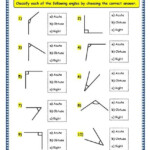 Teach Child How To Read Free Printable Angles Math Worksheets