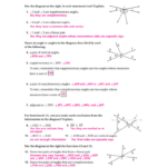 1 5 Angle Pair Relationships Practice Worksheet Answers Db excel