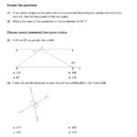 27 Lines And Angles Class 9 Worksheet You Worksheets