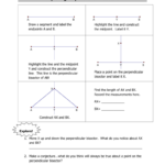 Angle Bisector Theorem Worksheet