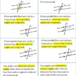 Angle Pair Relationships With Parallel Lines Worksheet Answers