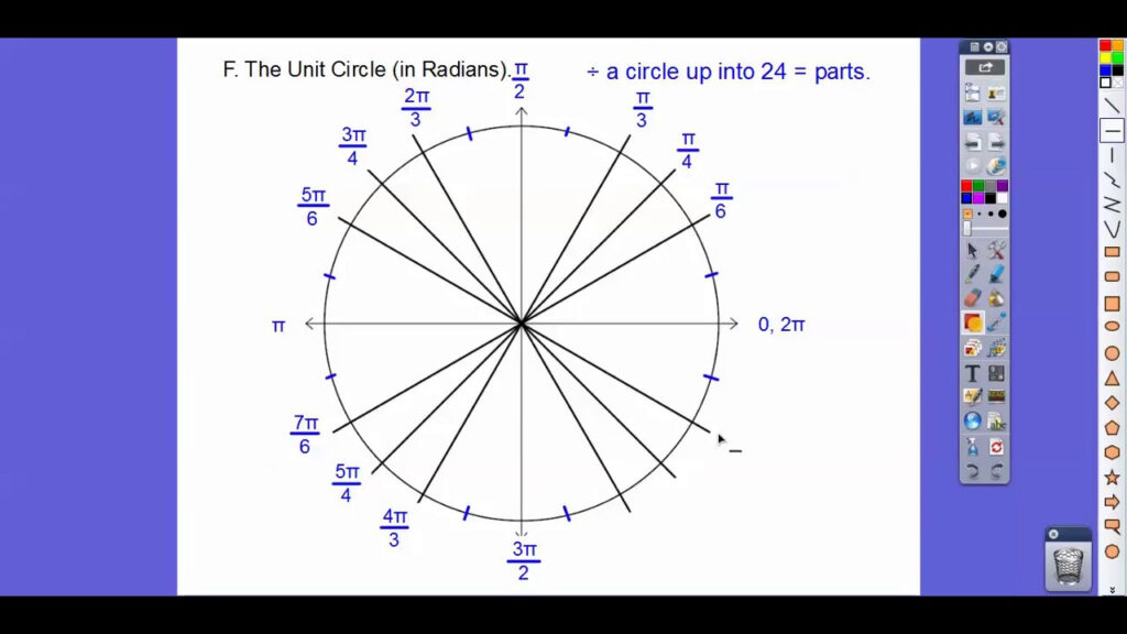 Angles Of Rotation And Radian Measure Worksheet Answers 