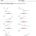 Angles Worksheets With Answers
