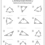 Classifying Triangles Worksheets Math Monks