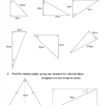 Finding Missing Angles Worksheet With Answers