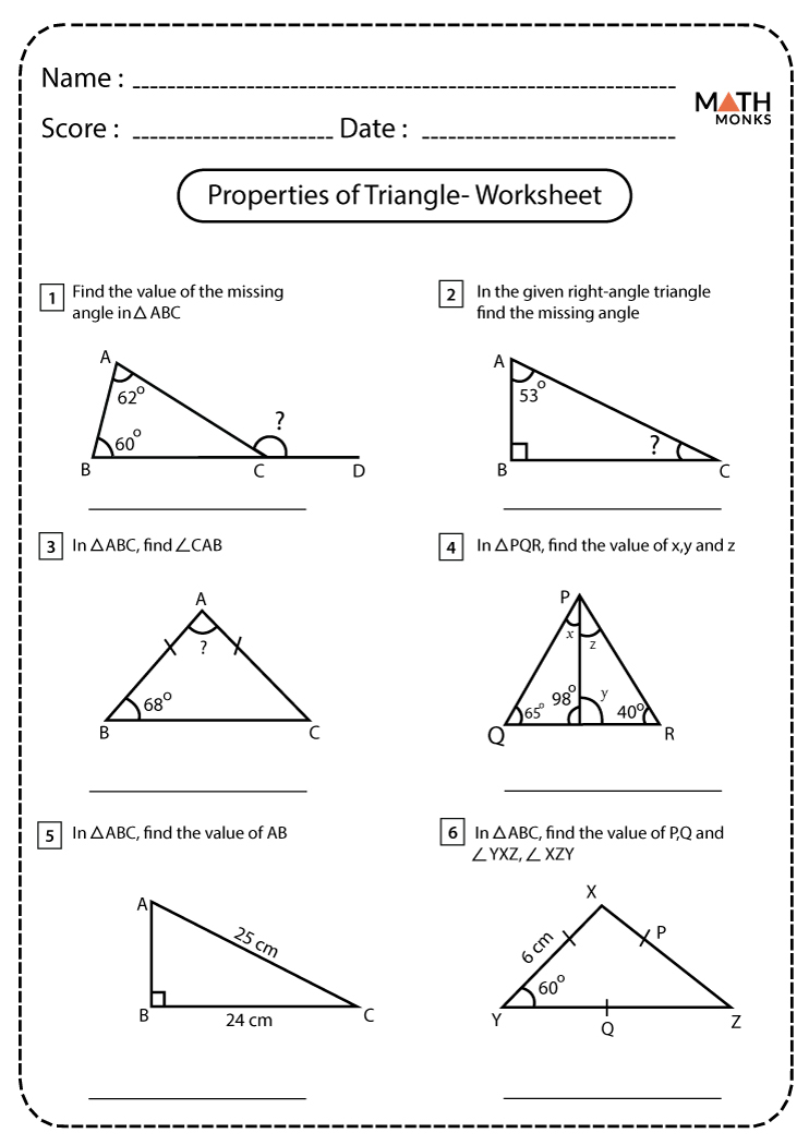 Geometry Triangle Proofs Worksheet