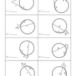 Geometry Worksheet Secants Vertex Outside The Circle By My Geometry