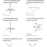 Geometry Worksheet Segment And Angle Bisectors By My Geometry World