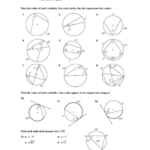 Inscribed Angles Worksheet 12 3 Worksheetpedia Angleworksheets