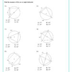 Inscribed Angles Worksheet Answers With Work