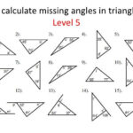 Interior Angles Of Triangles Worksheet