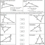 Law Of Sines Worksheet