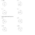 Measuring Angles And Arcs Worksheet