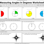 Measuring Angles In Degrees Worksheet Maths Year 5