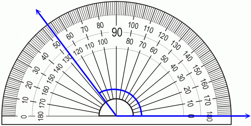 Measuring Angles Worksheet Pdf