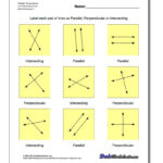 Perpendicular Lines Worksheet Grade 3