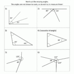 Right Triangle Trig Finding Missing Sides And Angles Worksheet Answers