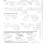 Special Right Triangles Practice Worksheet