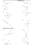 Vertical Angles Worksheet Kuta