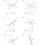 Vertical Angles Worksheet Pdf With Answers