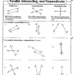 Worksheet Section 3 2 Angles And Parallel Lines Answer Key
