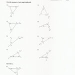 Worksheet Triangle Sum And Exterior Angle Theorem Answers Db excel